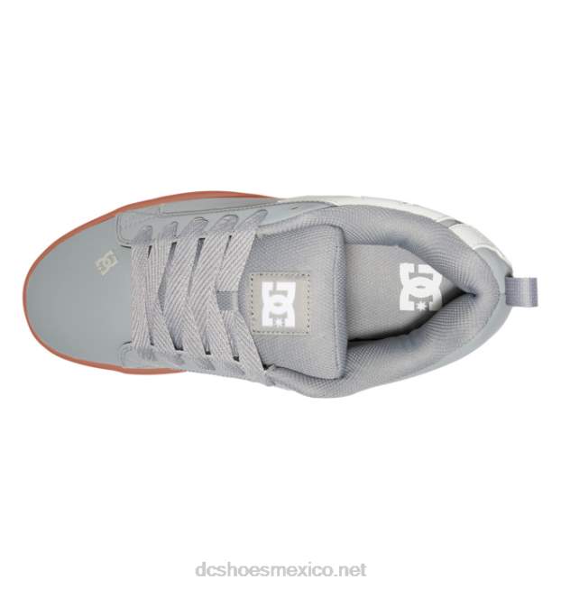 DC Shoes zapatos de corte graffik para hombre VGJFD4294 gris/goma