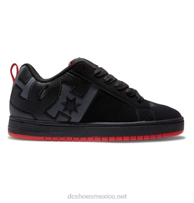 DC Shoes zapatos de corte graffik para hombre VGJFD4295 negro/gris/rojo