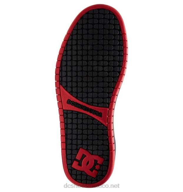 DC Shoes zapatos de corte graffik para hombre VGJFD4295 negro/gris/rojo