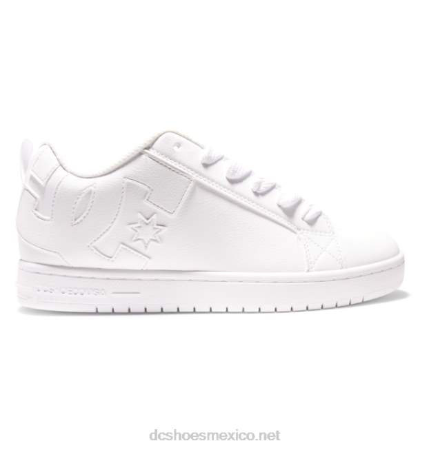 DC Shoes zapatos de corte graffik para hombre VGJFD4296 blanco