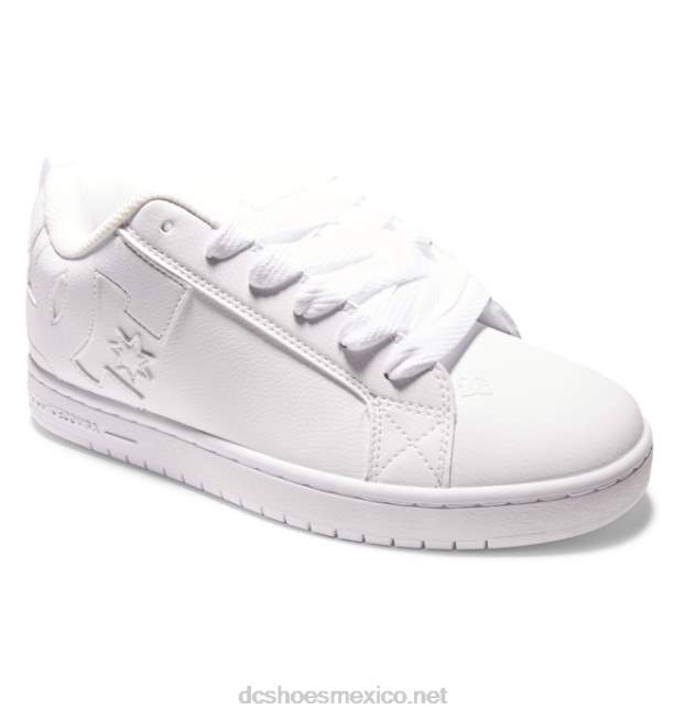 DC Shoes zapatos de corte graffik para hombre VGJFD4296 blanco