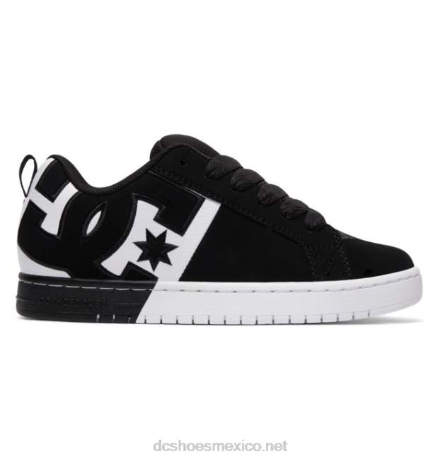 DC Shoes zapatos de corte graffik para hombre VGJFD4297 blanco negro