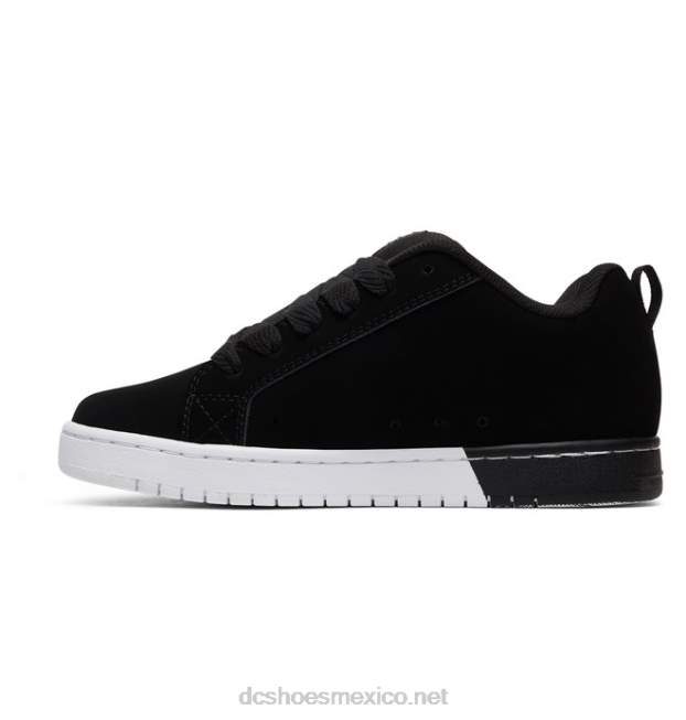 DC Shoes zapatos de corte graffik para hombre VGJFD4297 blanco negro