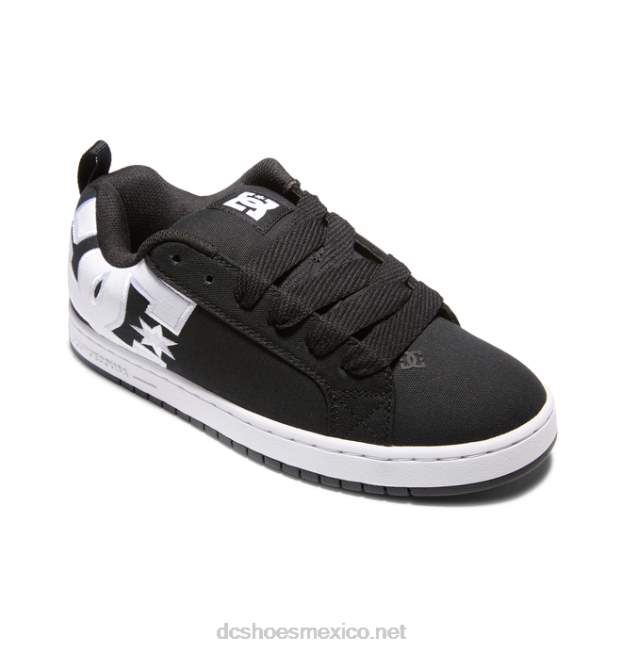 DC Shoes zapatos de corte graffik tx para hombre VGJFD4302 gris blanco