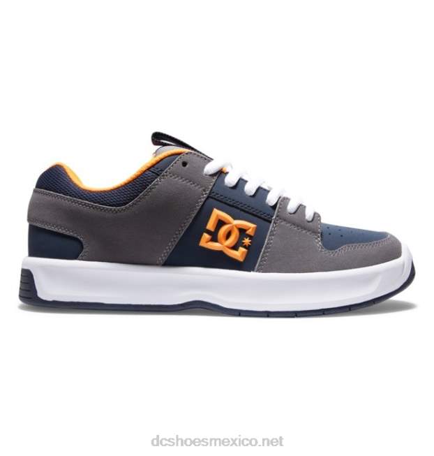 DC Shoes zapatos lynx zero hombre VGJFD4358 gris/naranja