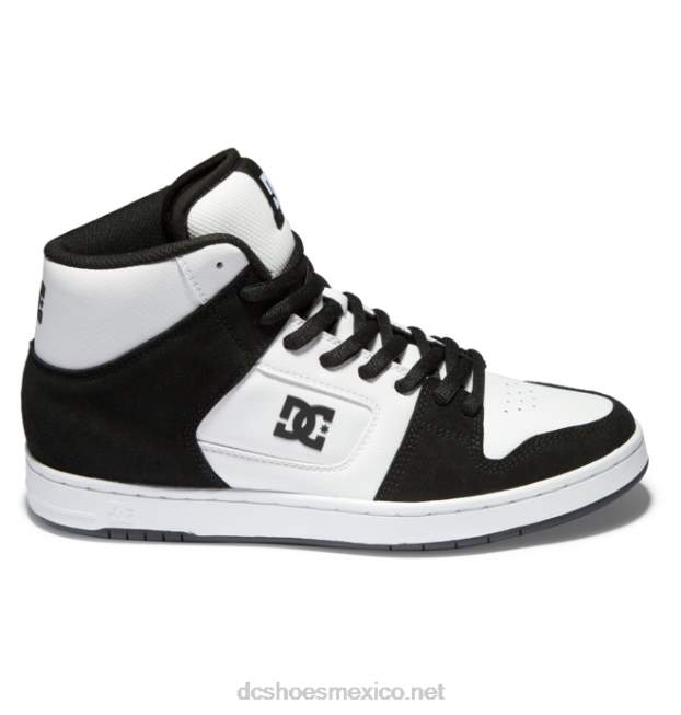 DC Shoes manteca 4 hi - zapatillas altas para hombre VGJFD4307 blanco negro