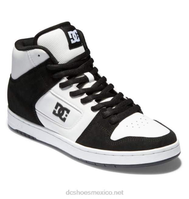 DC Shoes manteca 4 hi - zapatillas altas para hombre VGJFD4307 blanco negro