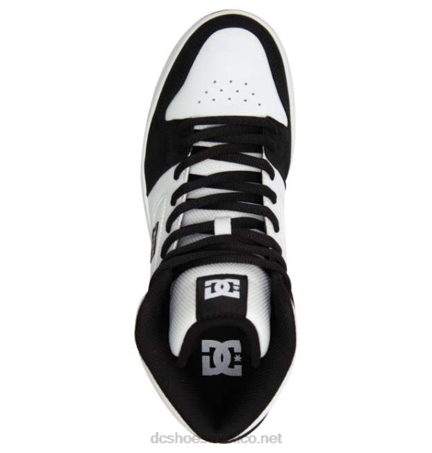 DC Shoes manteca 4 hi - zapatillas altas para hombre VGJFD4307 blanco negro