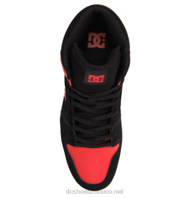 DC Shoes manteca 4 hi - zapatillas altas para hombre VGJFD439 negro/rojo