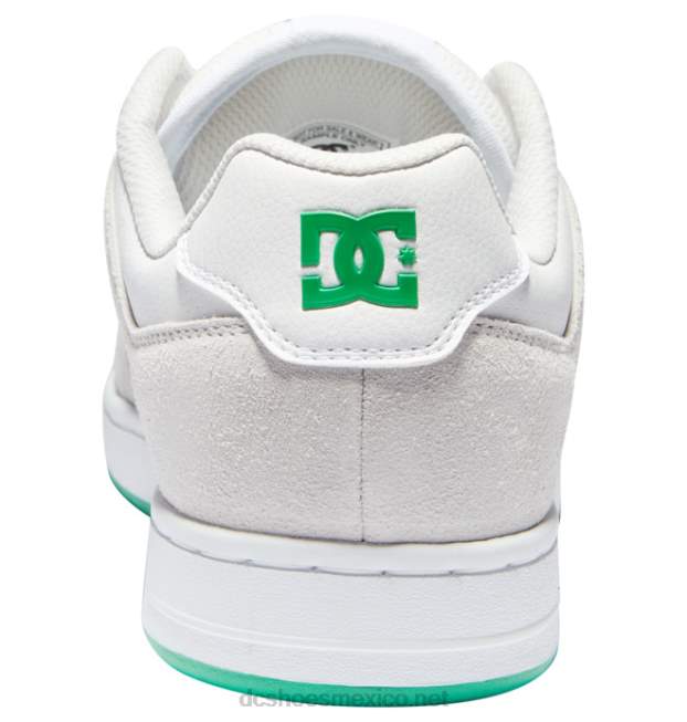 DC Shoes manteca 4 - zapatos para hombres VGJFD4320 blanco/gris/verde