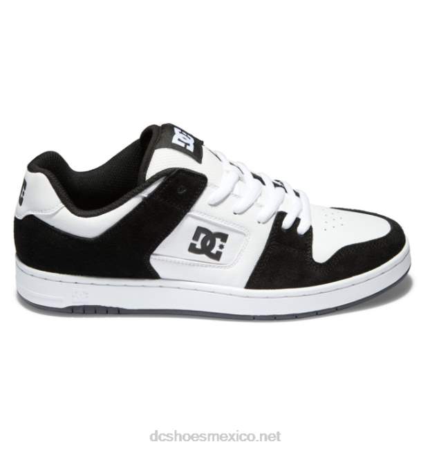 DC Shoes manteca 4 - zapatos para hombres VGJFD4321 blanco negro