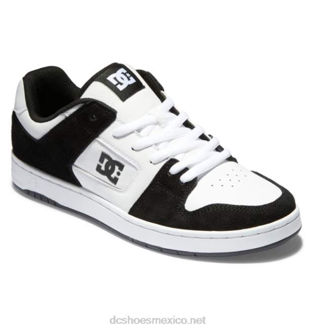 DC Shoes manteca 4 - zapatos para hombres VGJFD4321 blanco negro
