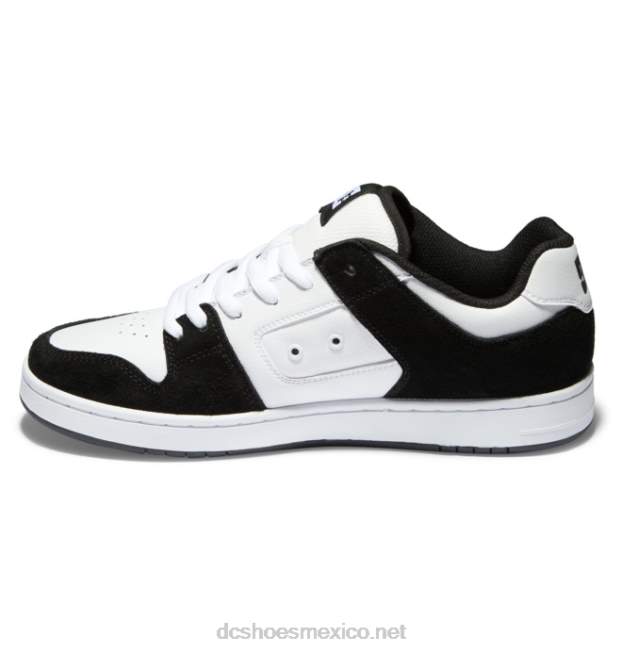 DC Shoes manteca 4 - zapatos para hombres VGJFD4321 blanco negro