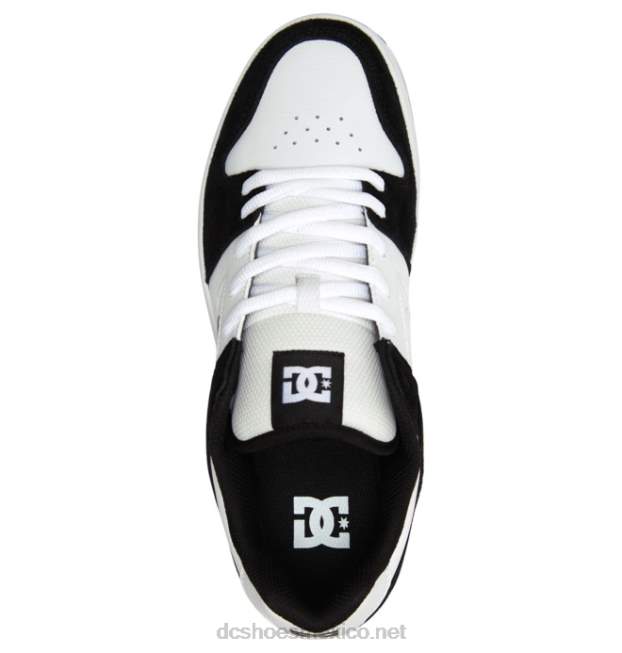 DC Shoes manteca 4 - zapatos para hombres VGJFD4321 blanco negro