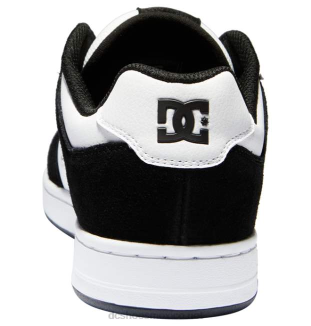 DC Shoes manteca 4 - zapatos para hombres VGJFD4321 blanco negro