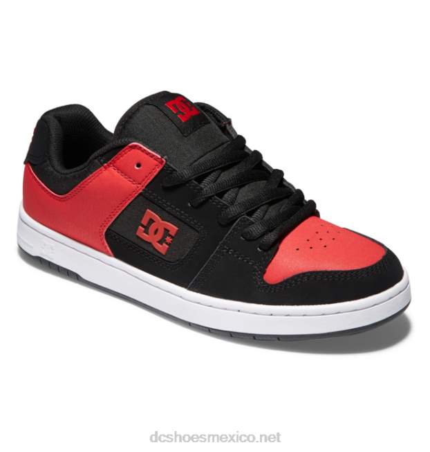 DC Shoes manteca 4 - zapatos para hombres VGJFD442 negro/rojo atlético