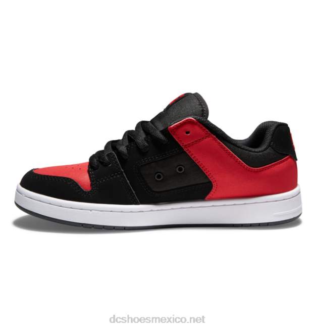 DC Shoes manteca 4 - zapatos para hombres VGJFD442 negro/rojo atlético
