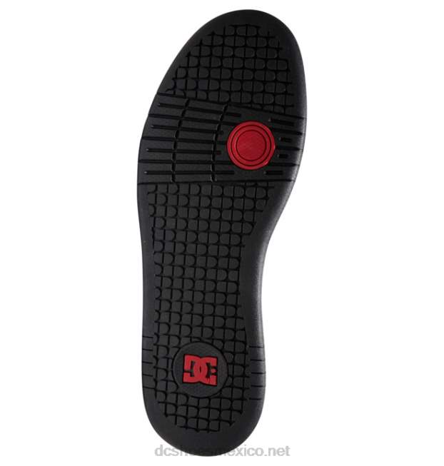 DC Shoes manteca 4 - zapatos para hombres VGJFD442 negro/rojo atlético