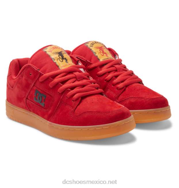 DC Shoes zapatillas fireball x dc manteca 4 para hombre VGJFD4389 rojo