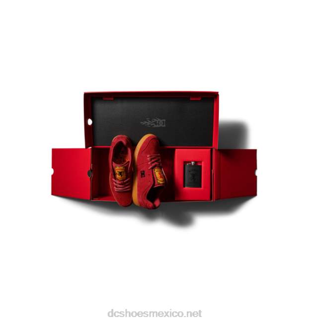 DC Shoes zapatillas fireball x dc manteca 4 para hombre VGJFD4389 rojo