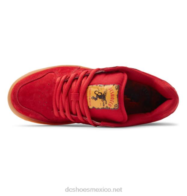 DC Shoes zapatillas fireball x dc manteca 4 para hombre VGJFD4389 rojo