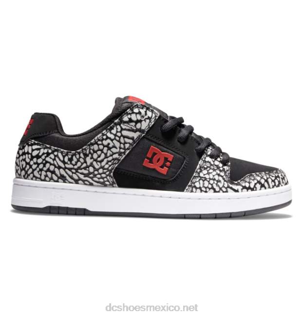 DC Shoes zapatillas hombre manteca 4 se VGJFD4376 estampado negro/rojo