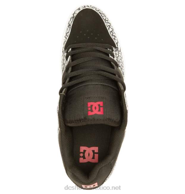 DC Shoes zapatillas hombre manteca 4 se VGJFD4376 estampado negro/rojo