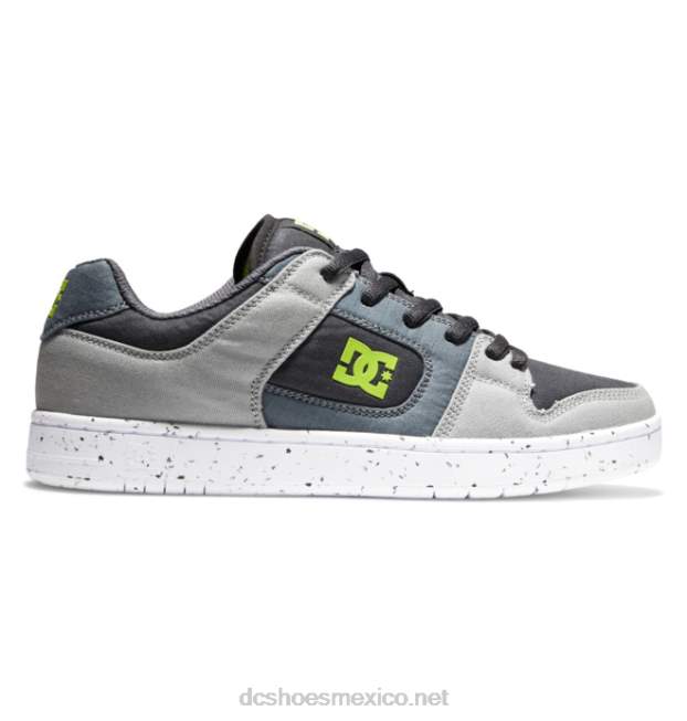 DC Shoes zapatillas hombre manteca 4 zero waste VGJFD445 negro/gris/verde