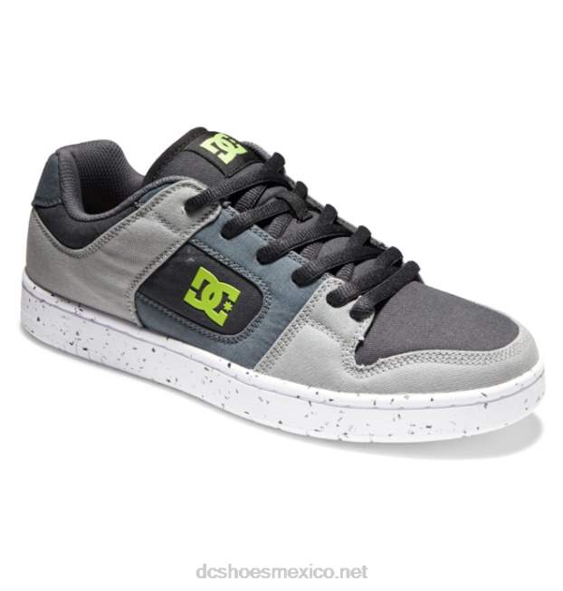 DC Shoes zapatillas hombre manteca 4 zero waste VGJFD445 negro/gris/verde
