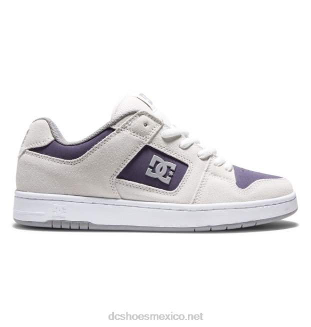 DC Shoes zapatos manteca 4 hombre VGJFD4393 vino blanquecino/morado