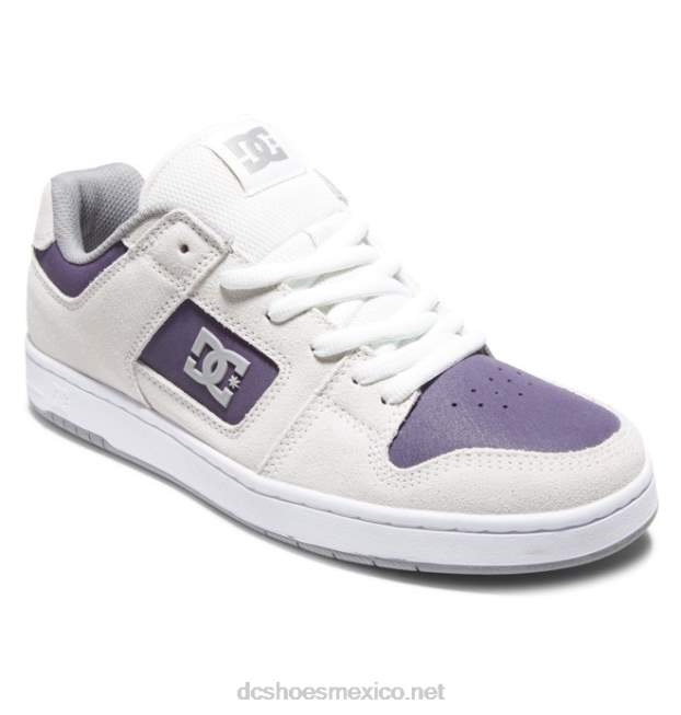 DC Shoes zapatos manteca 4 hombre VGJFD4393 vino blanquecino/morado