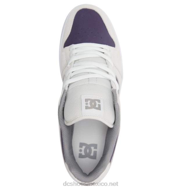 DC Shoes zapatos manteca 4 hombre VGJFD4393 vino blanquecino/morado