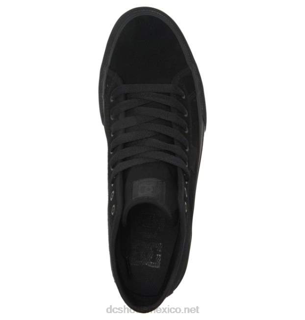 DC Shoes zapatos de gamuza altos manuales para hombres VGJFD4345 negro