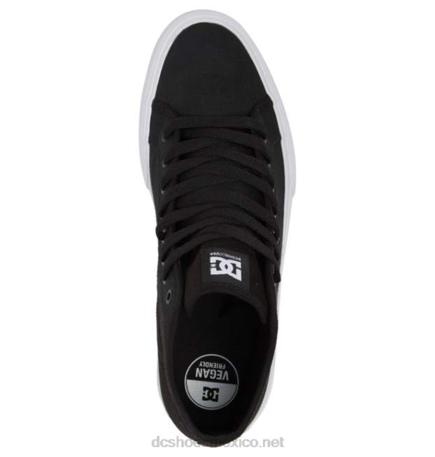 DC Shoes zapatos refibra de caña alta manual hi para hombre VGJFD494 blanco negro