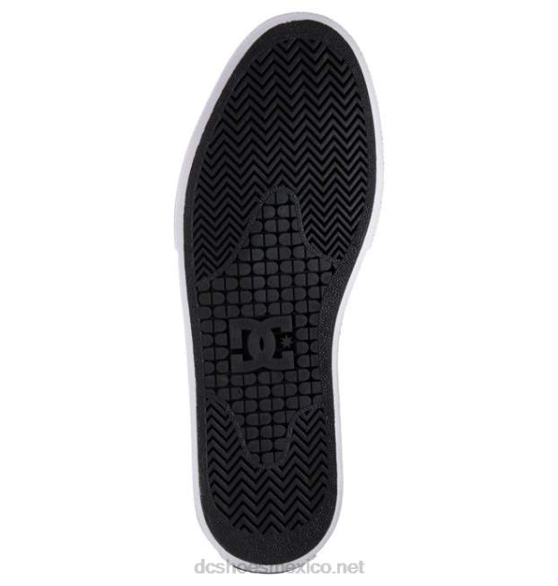 DC Shoes zapatos refibra de caña alta manual hi para hombre VGJFD494 blanco negro