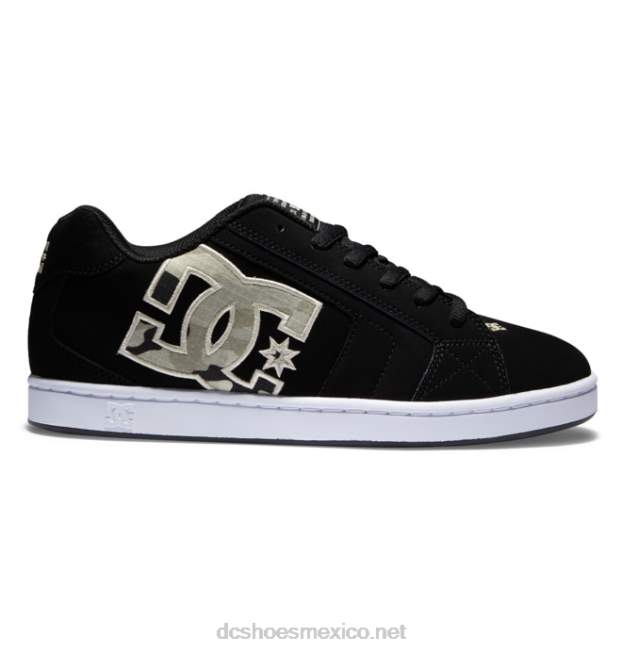 DC Shoes zapatos de red para hombre VGJFD4173 negro/camello