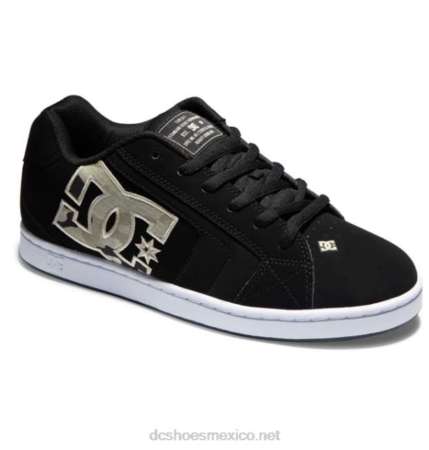 DC Shoes zapatos de red para hombre VGJFD4173 negro/camello