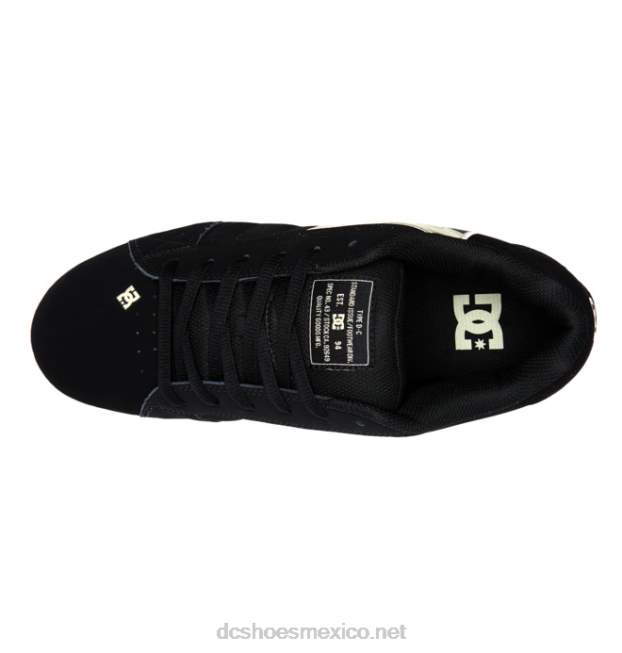 DC Shoes zapatos de red para hombre VGJFD4173 negro/camello