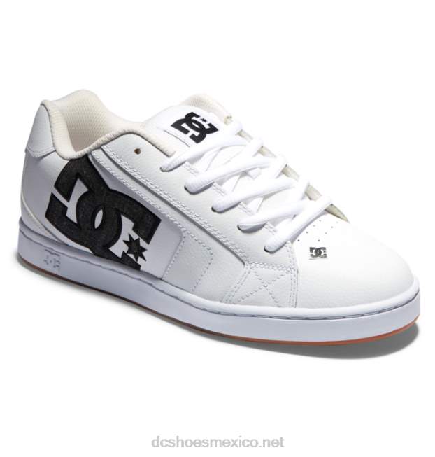 DC Shoes zapatos de red para hombre VGJFD4193 gris blanco