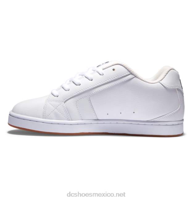 DC Shoes zapatos de red para hombre VGJFD4193 gris blanco