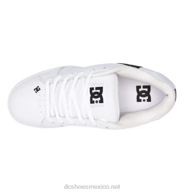 DC Shoes zapatos de red para hombre VGJFD4193 gris blanco