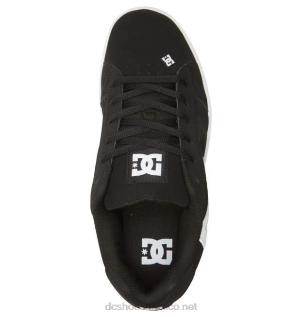 DC Shoes zapatos de red para hombre VGJFD496 blanco negro
