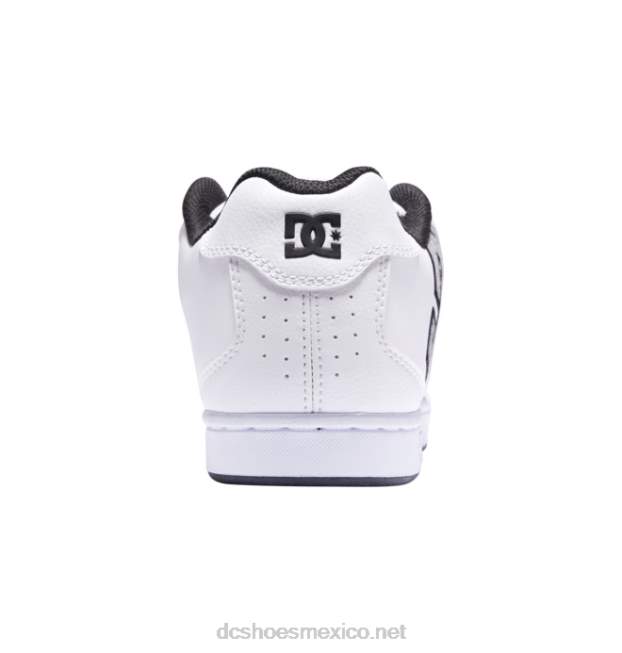 DC Shoes zapatos de red para hombre VGJFD496 blanco negro