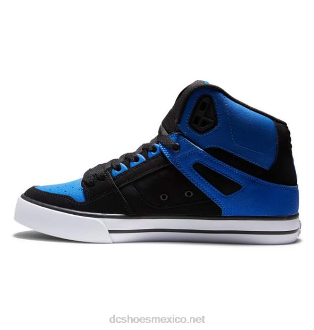 DC Shoes zapatos de caña alta pure para hombre VGJFD4261 negro/real