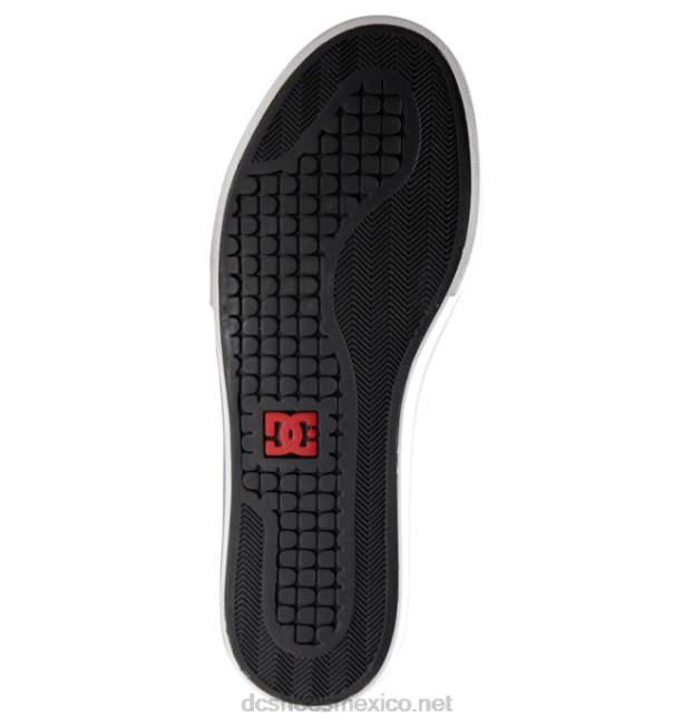 DC Shoes zapatos de caña alta pure para hombre VGJFD4263 negro/blanco/rojo