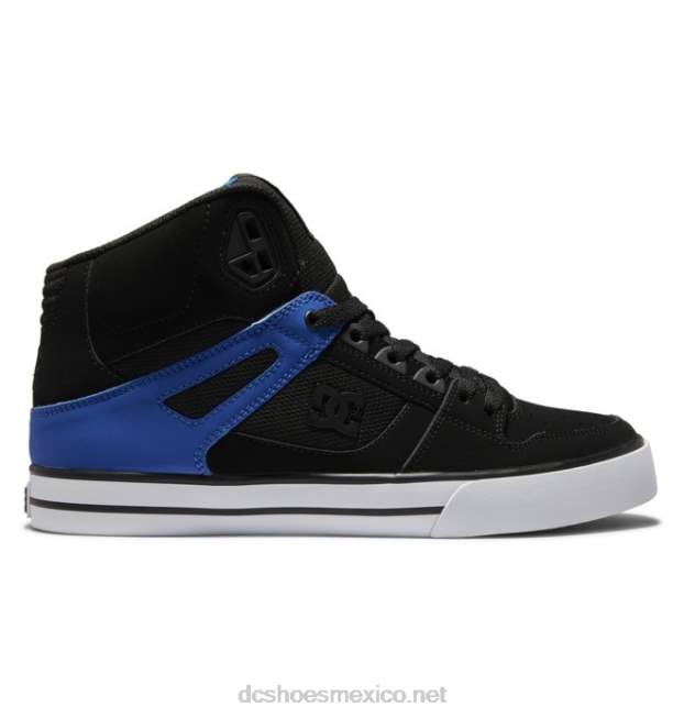 DC Shoes zapatos de caña alta pure para hombre VGJFD4267 azul negro