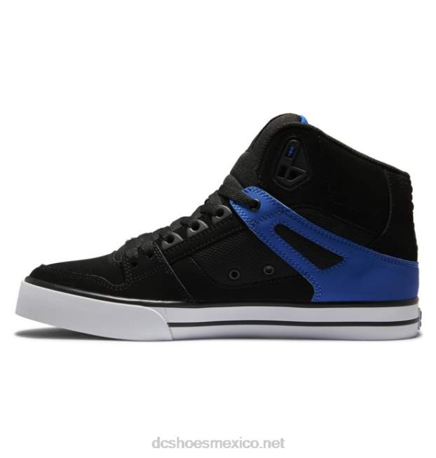 DC Shoes zapatos de caña alta pure para hombre VGJFD4267 azul negro
