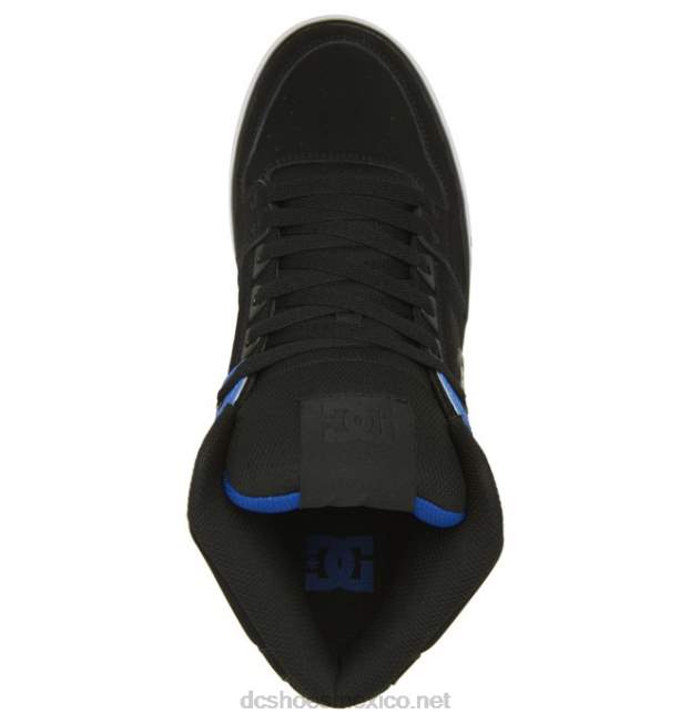 DC Shoes zapatos de caña alta pure para hombre VGJFD4267 azul negro