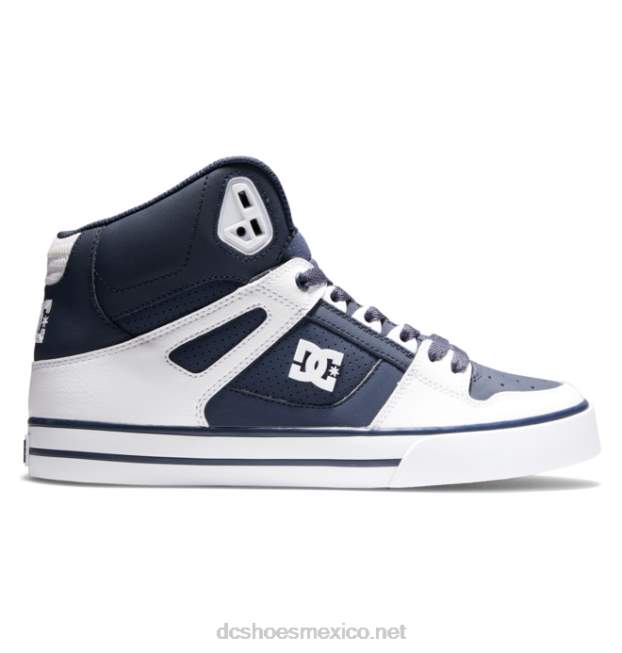 DC Shoes zapatos de caña alta pure para hombre VGJFD4270 dc azul marino/blanco