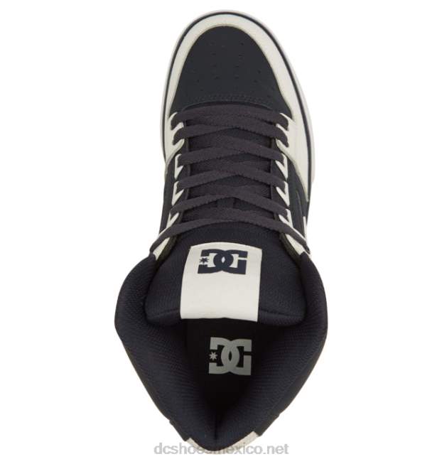 DC Shoes zapatos de caña alta pure para hombre VGJFD4270 dc azul marino/blanco